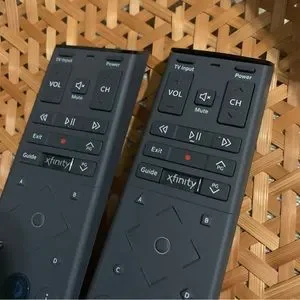 Original Xfinity XR15 V2-UQ Voice Remote Control - Gray, Works With X1 Platform (Includes Battery)